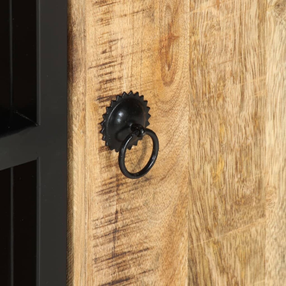 vidaXL Szafka pod TV, 90x30x48 cm, surowe drewno mango