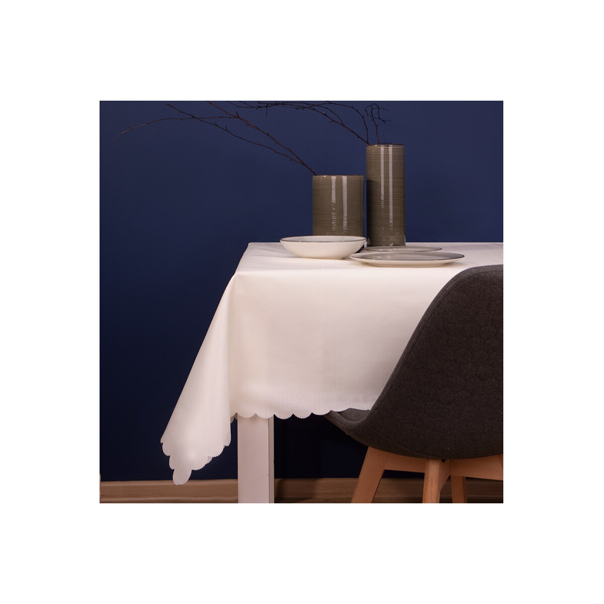 Konsimo FIBRETI Obrus, ecru