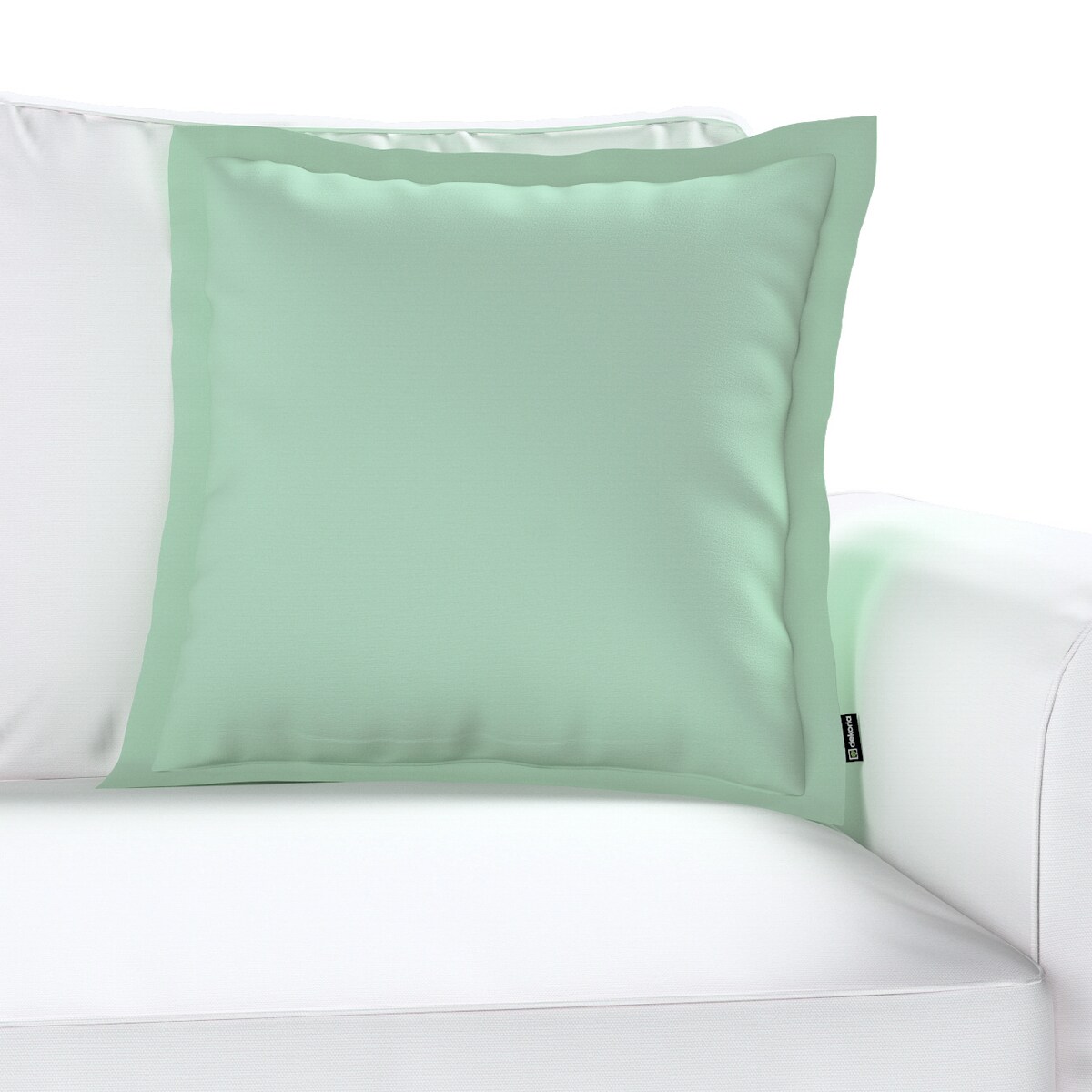 Poszewka Mona na poduszkę 45x45 zieleń eukaliptusa