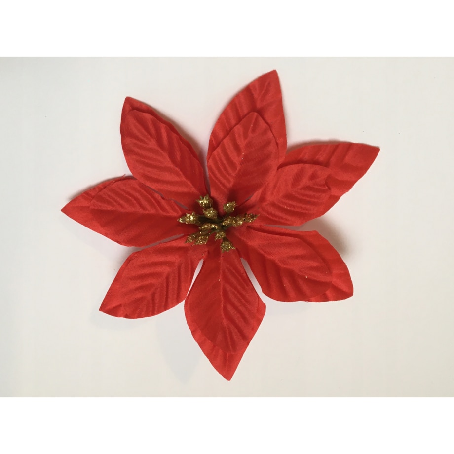 GWIAZDA betlejemska świąteczna czerwona na stroiki dekoracja choinki święta