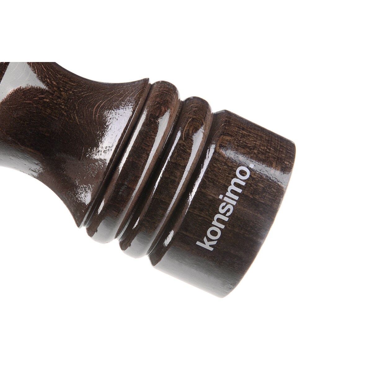 Konsimo MILOS Zestaw młynków 12 cm, 2 szt. wenge, wenge