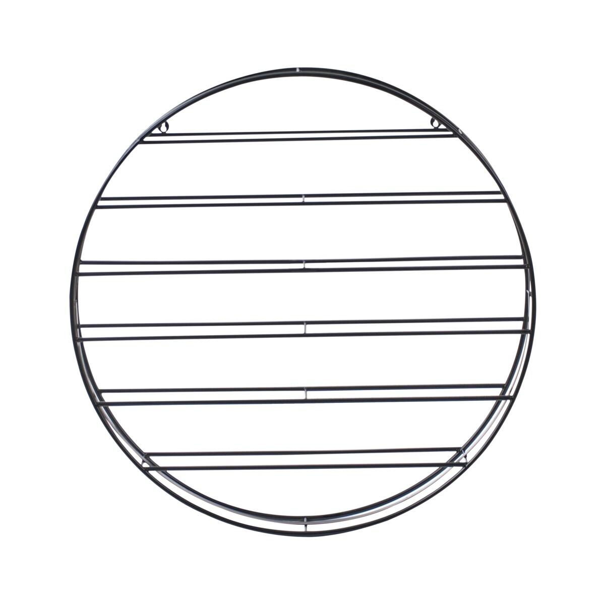 Półka wisząca na wino ANNACOTTY Czarny