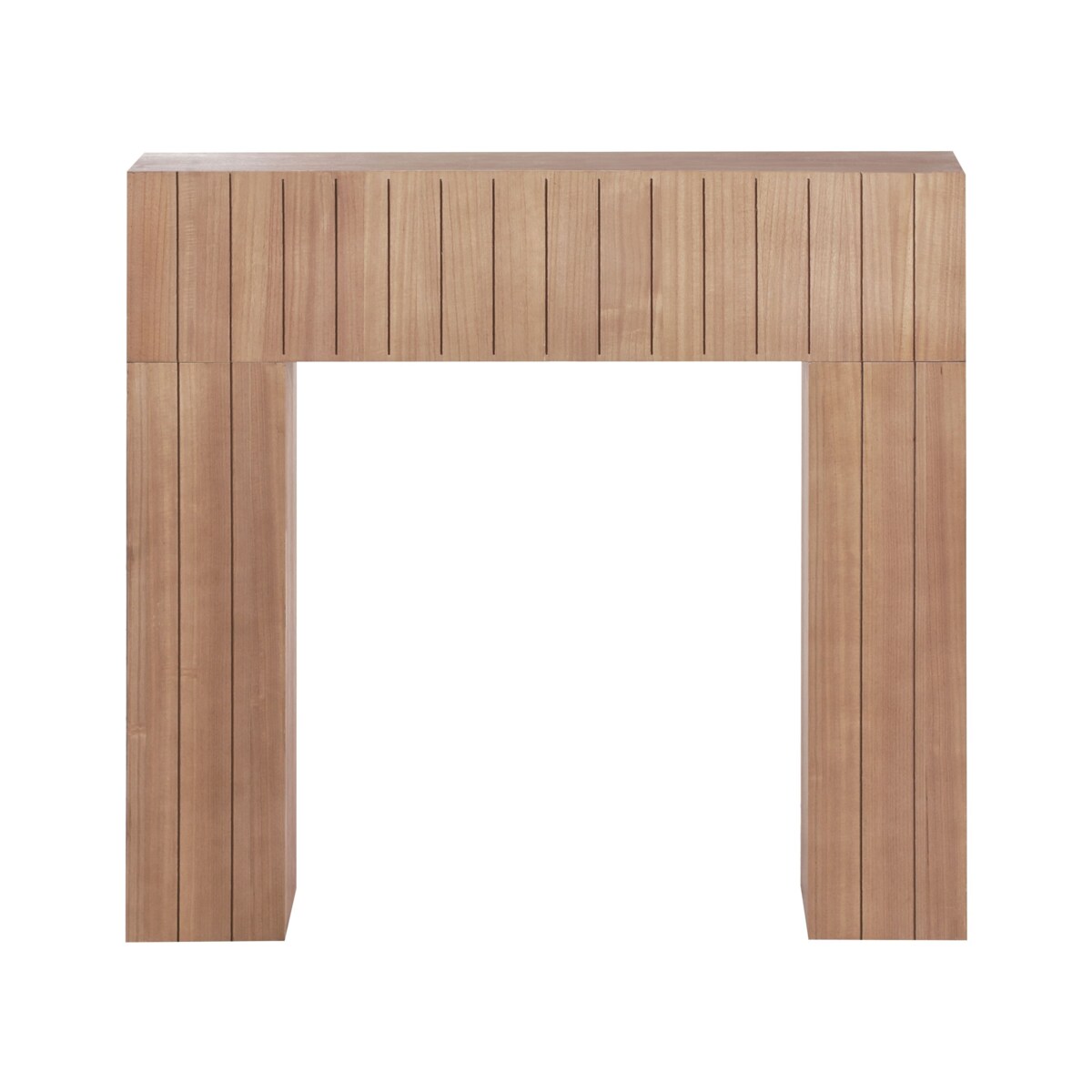 Portal kominkowy BUNBURY Jasnobrązowy