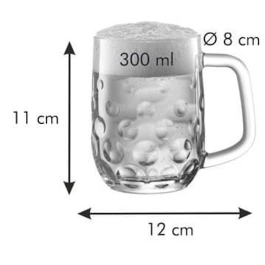 Kufel do Piwa mybeer Salute mały Tescoma 0,3 l Szklanka Pokal na Napoje