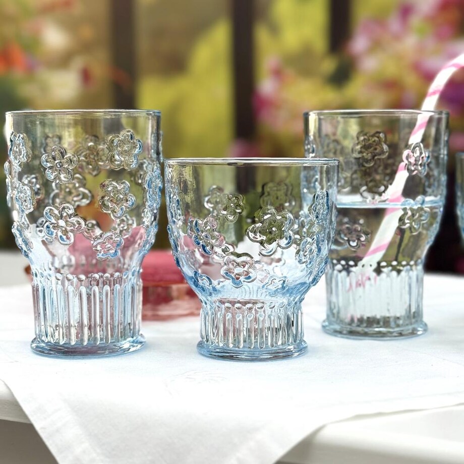 VILLA ITALIA Szklanka wysoka niebieska 300 ml SALSA