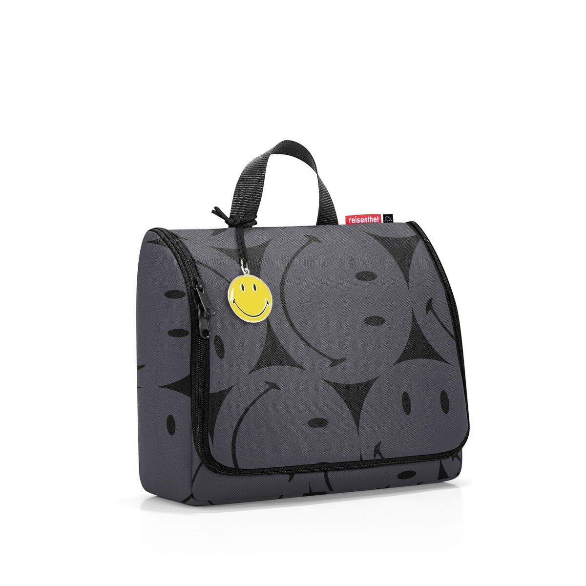 Kosmetyczka TOILETBAG XL, smiley® grey