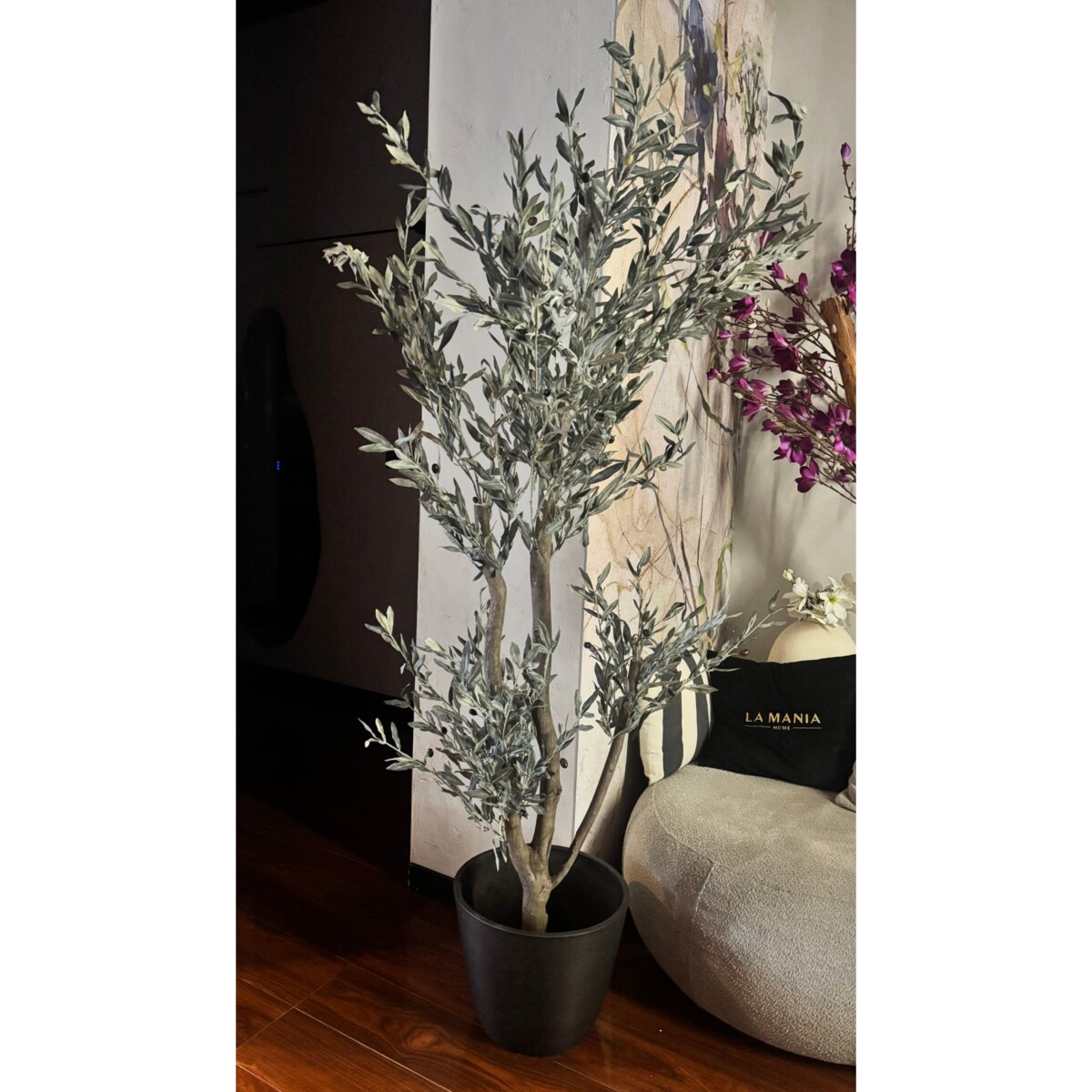 Oliwka 200cm na naturalnym pniu