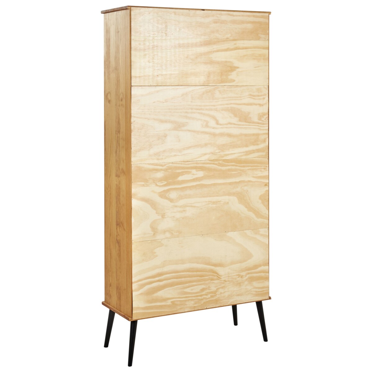 Regał TIMMINS Drewno sosnowe 190 cm Brązowy