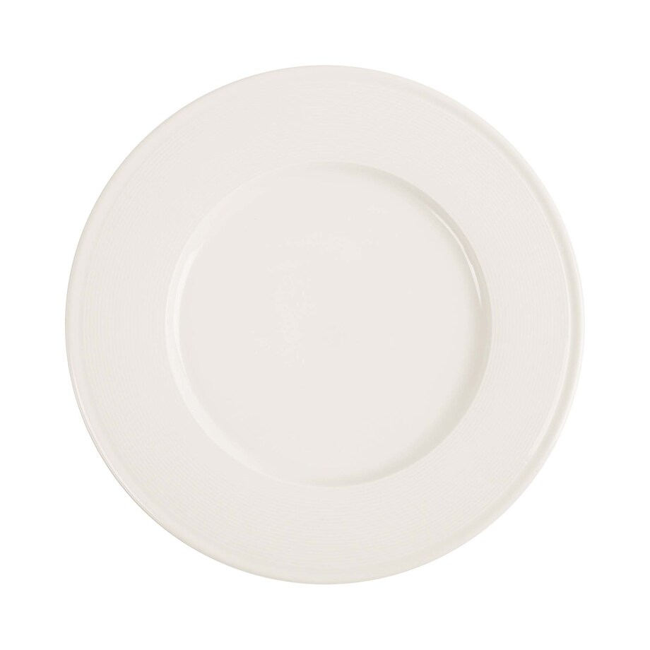Talerz płytki Porland Line 270 mm kremowy, porcelanowy
