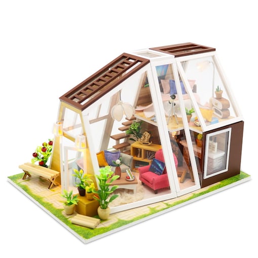 Miniaturowy domek - Domek nad jeziorem