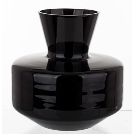 Wazon ozdobny 26x25x25 cm KAROLA czarny