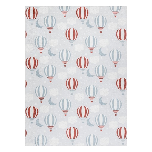 Dywan do prania BAMBINO 1349 Balony, chmurki 160x220 cm