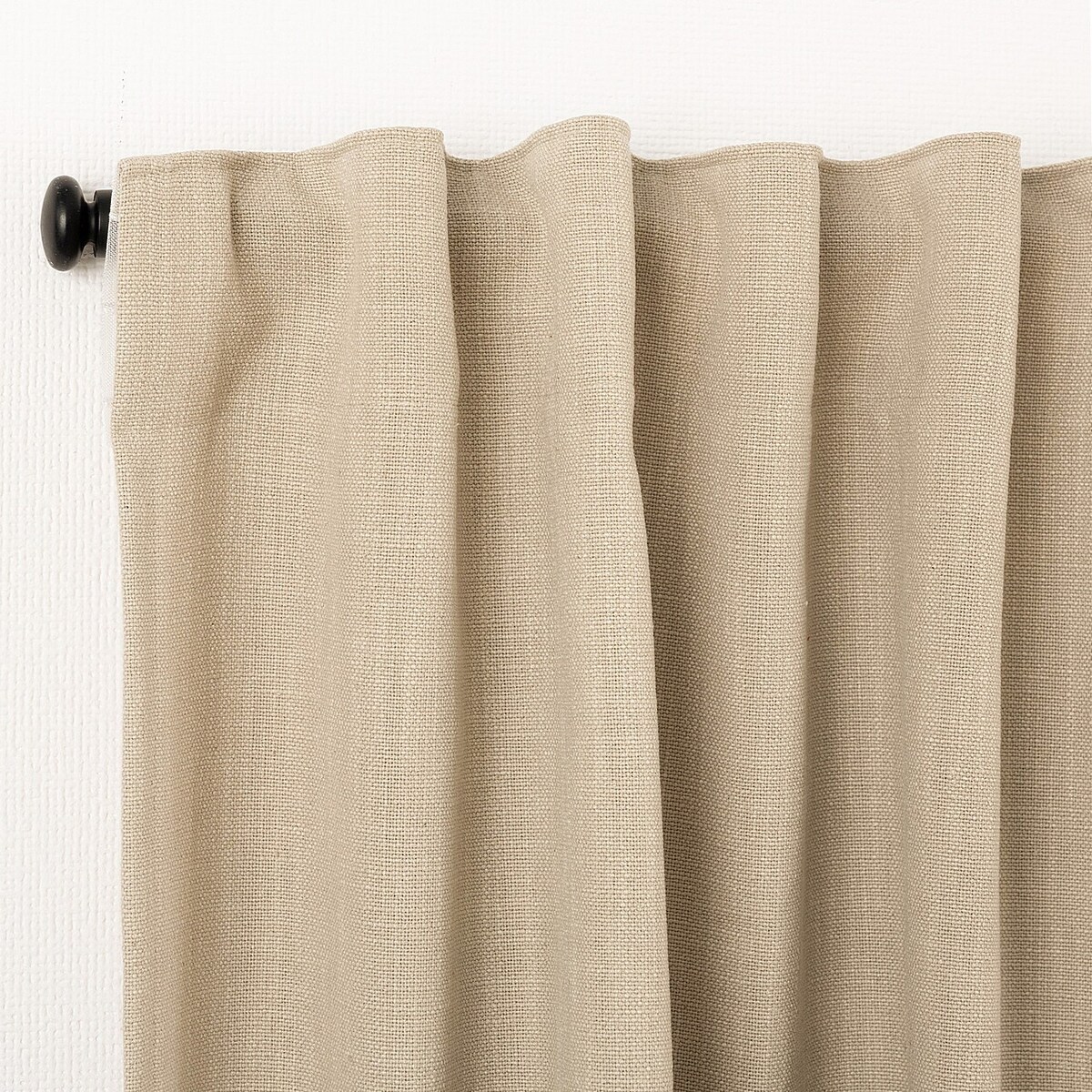 Zasłona gotowa na taśmie marszczącej 140x280cm sand 1 szt. 140x280 beżowy