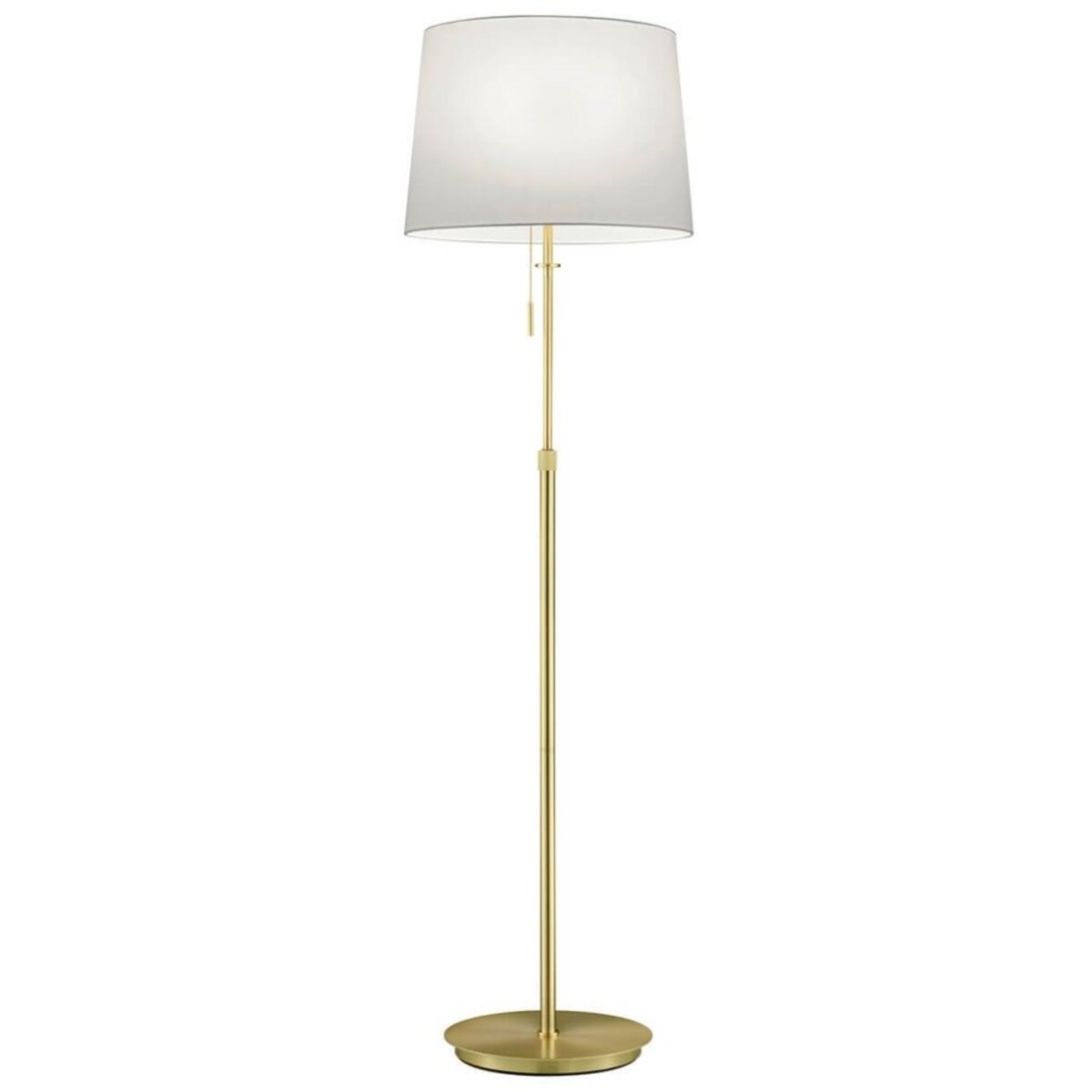 Podłogowa lampa sypialniana Lyon 409100308 złota biała