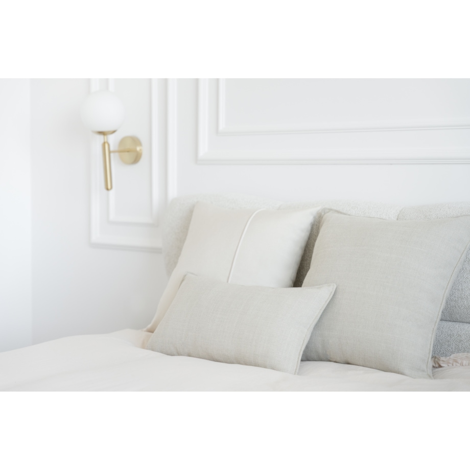 Poduszka dekoracyjna Kremowy welur