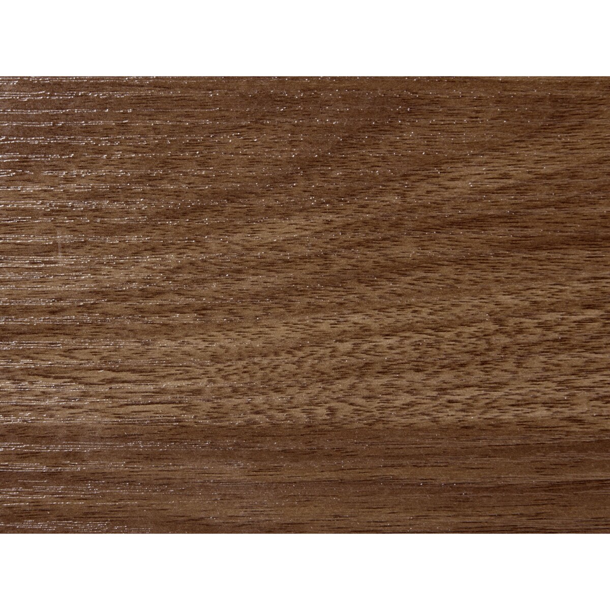 Konsola szklana ciemne drewno z czarnym WACO