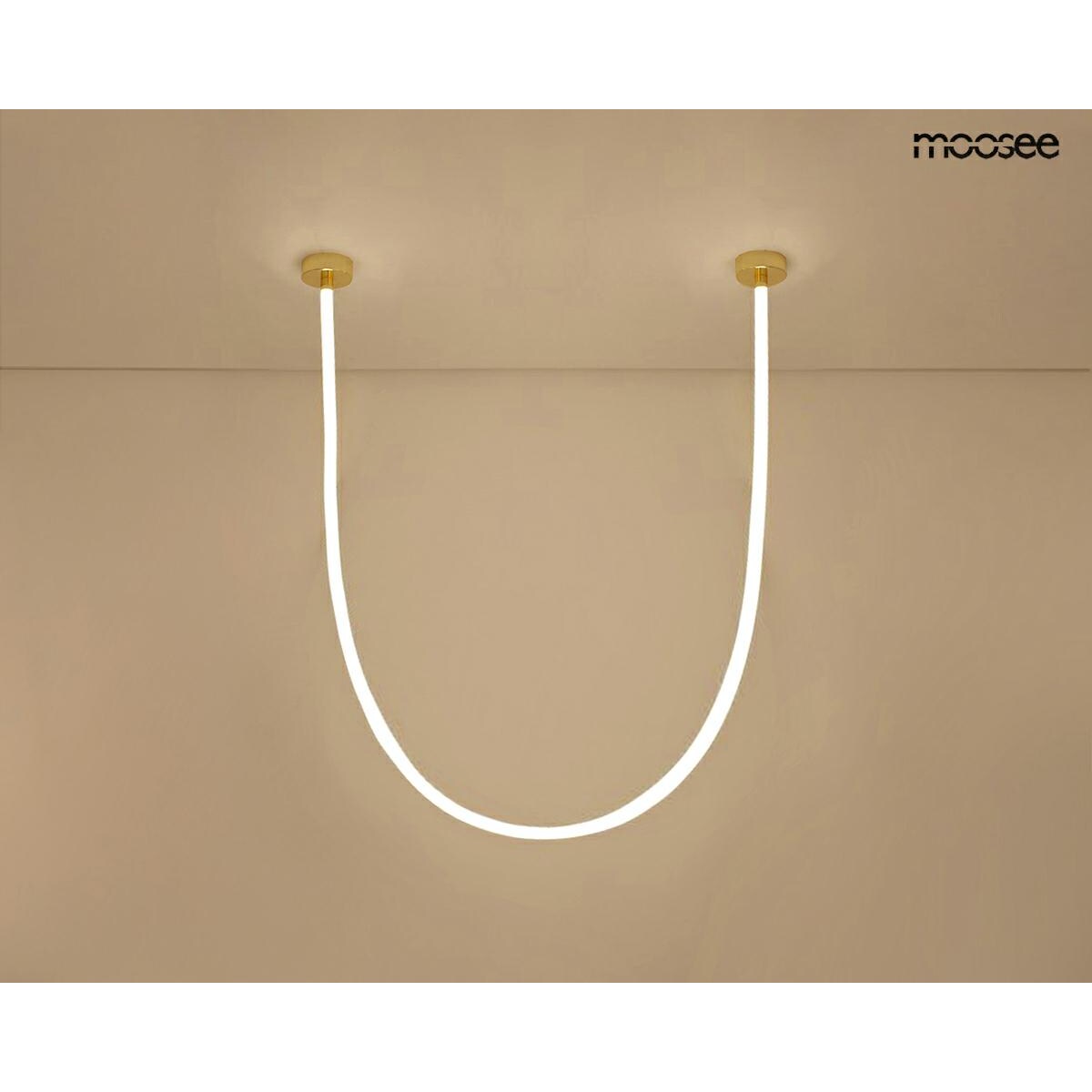 MOOSEE lampa wisząca LASSO 400 Smart złota