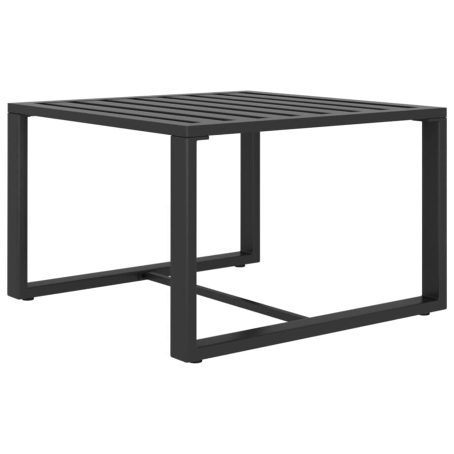 vidaXL 6-cz. zestaw mebli ogrodowych, poduszki, aluminium, antracyt