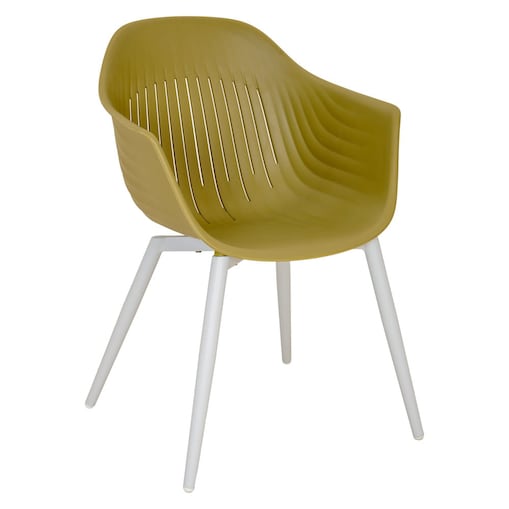 Krzesło ogrodowe oliwkowe Ballena