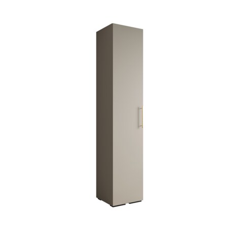 Szafa ubraniowa Garderoba INOVA 3 0,5SZ Kaszmir+Złoty