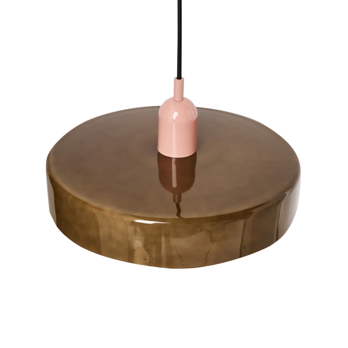 Lampa wisząca PAALA Szkło Oliwkowy