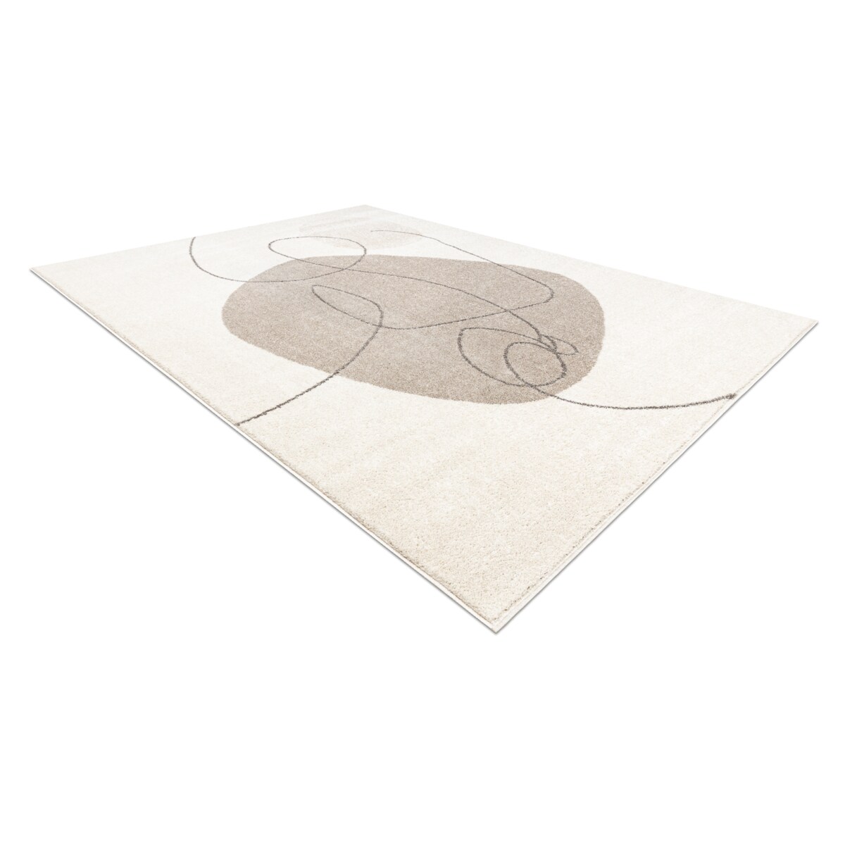 Dywan FUSION 8299 krem / beż - Geometryczny, 120x170 cm