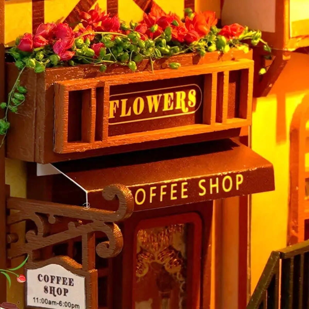 Miniaturowy domek Book Nook - Miasteczko Colmar