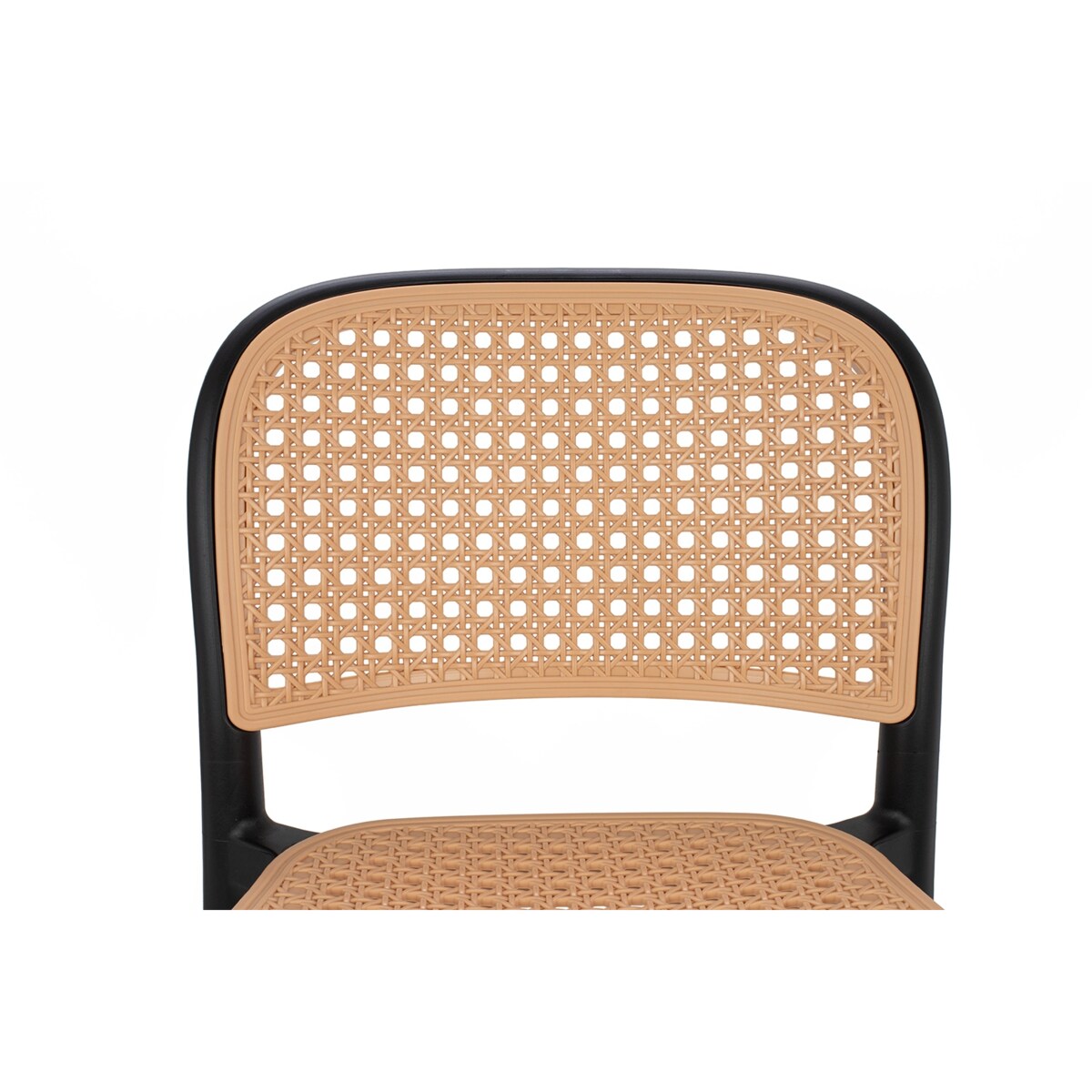 Krzesło Wicky KH010100232 z opcją sztaplowania czarne beżowe