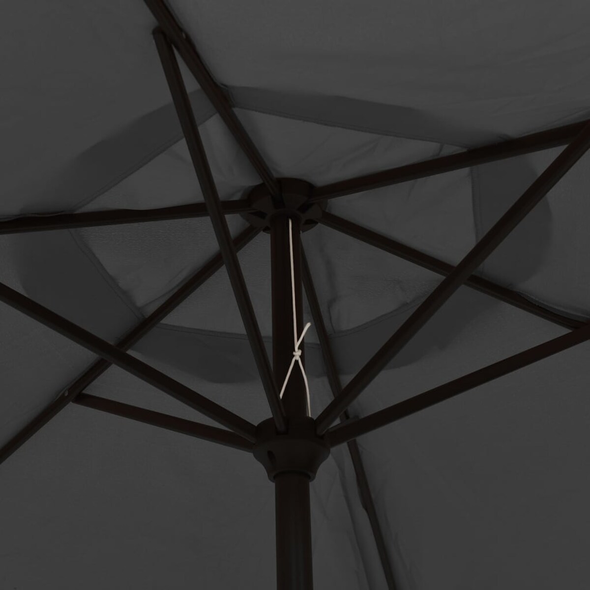 vidaXL Parasol, antracytowy, 200x224 cm, aluminium