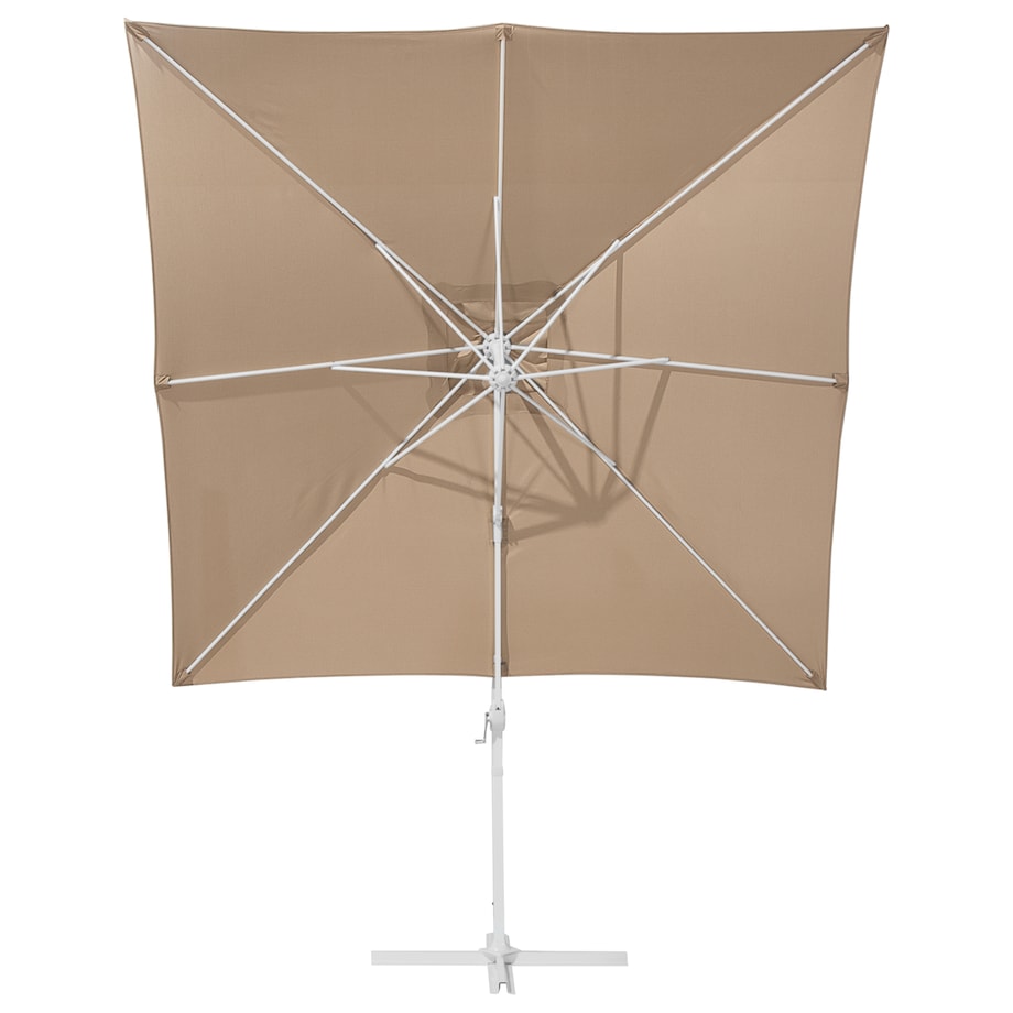 Parasol ogrodowy na wysięgniku 250 cm MONZA Piaskowy