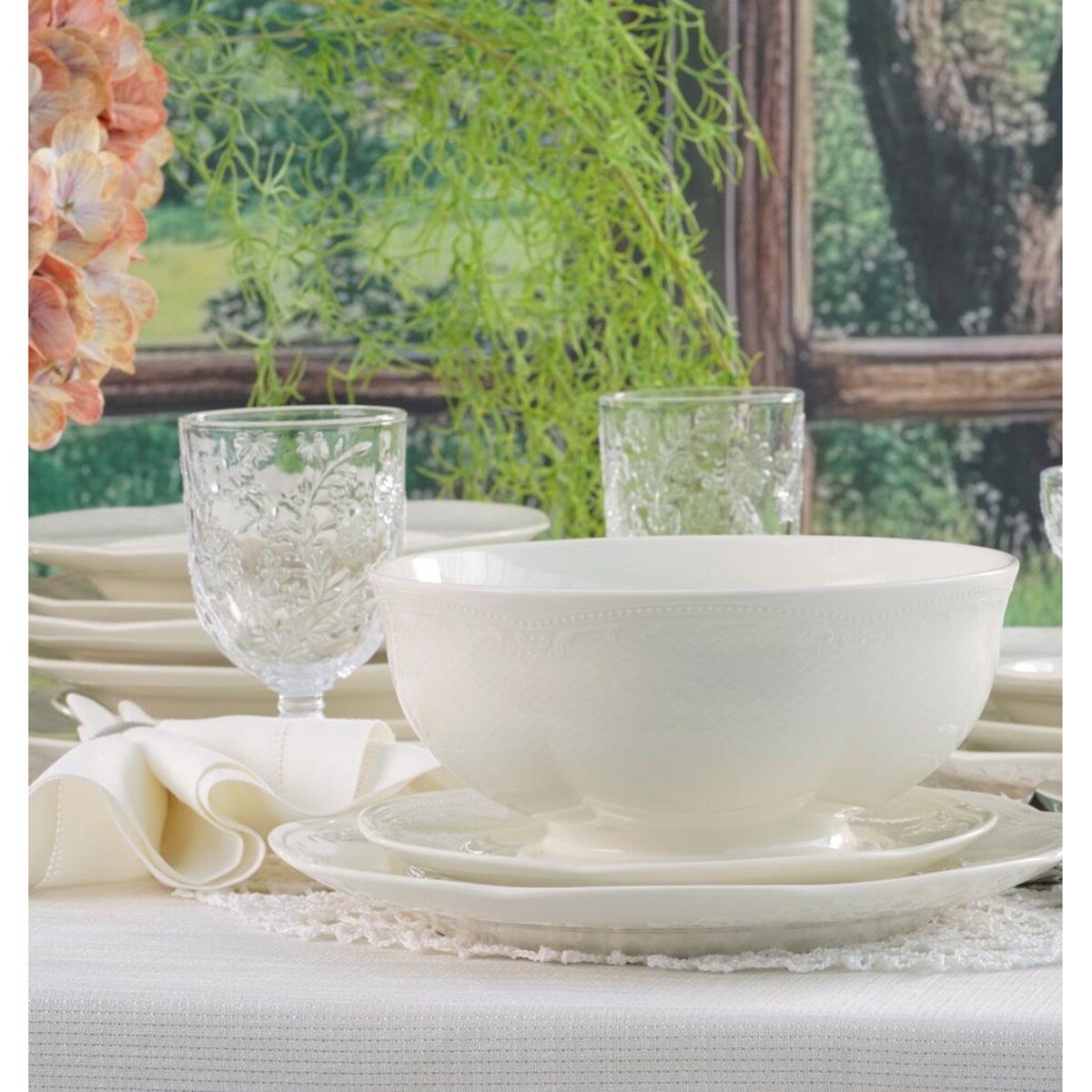 VILLA ITALIA Talerz przekąskowy 23 cm NIOBE