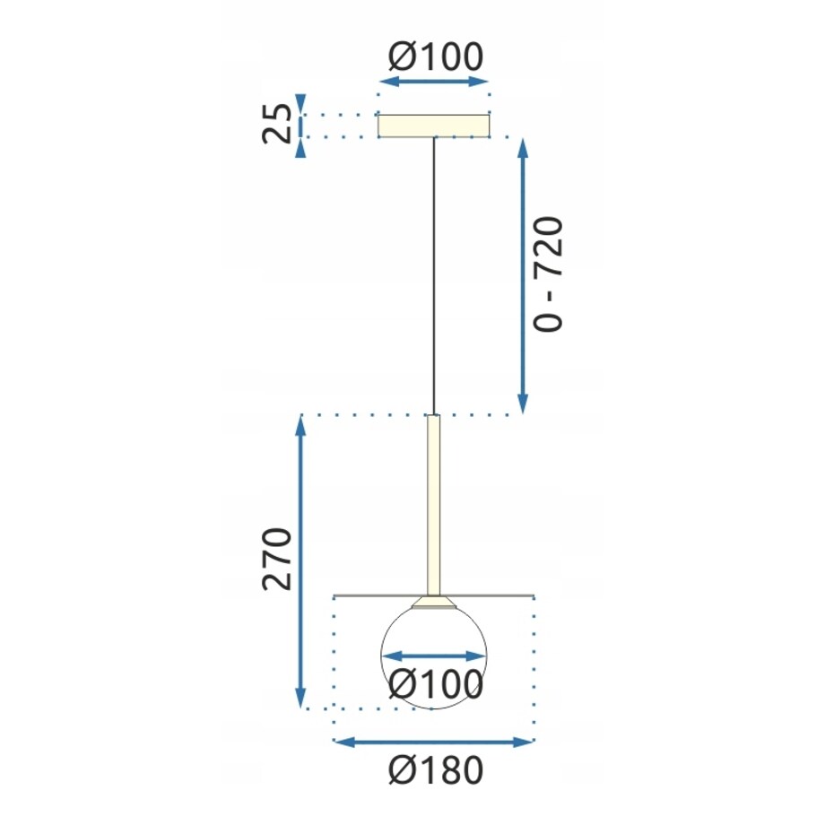 Lampa Wisząca Nowoczesna Złota Biały Szklany Klosz