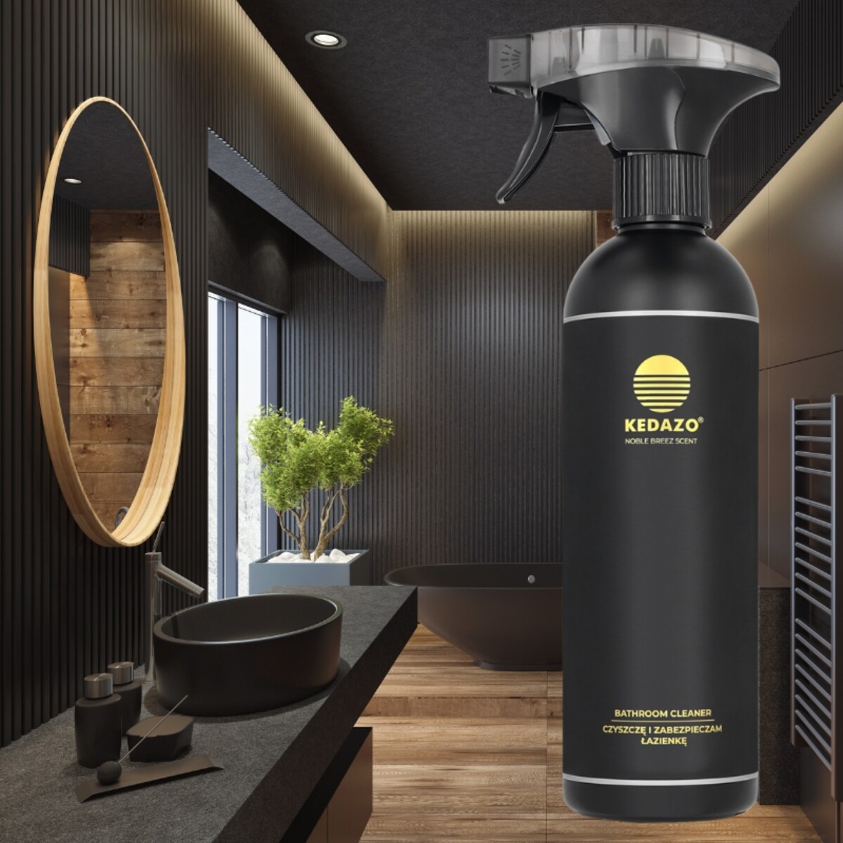 skuteczny płyn do czyszczenia łazienki -anti-kalk -KEDAZO Bathroom Cleaner