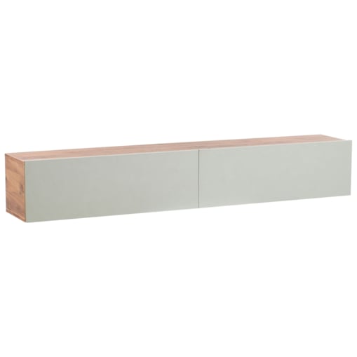 Wisząca szafka RTV GLADSTONE Jasnozielony