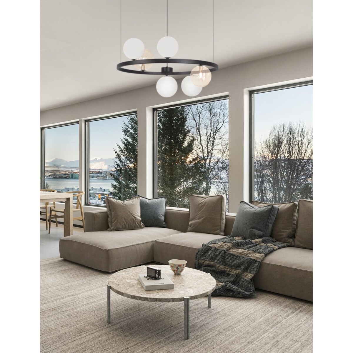 Lampa wisząca K-5695 z serii SATURNO