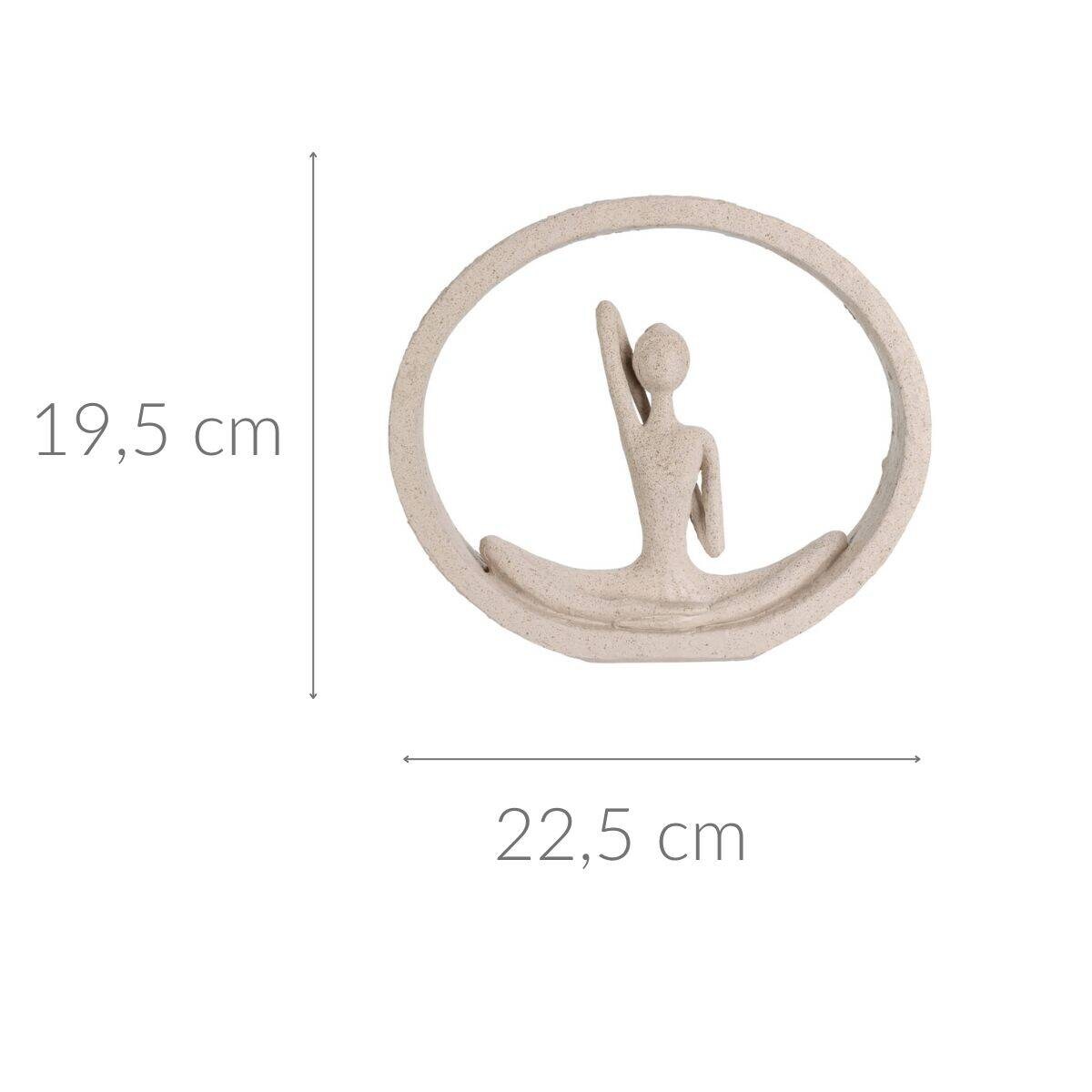 Figurka joga, wys. 19,5 cm