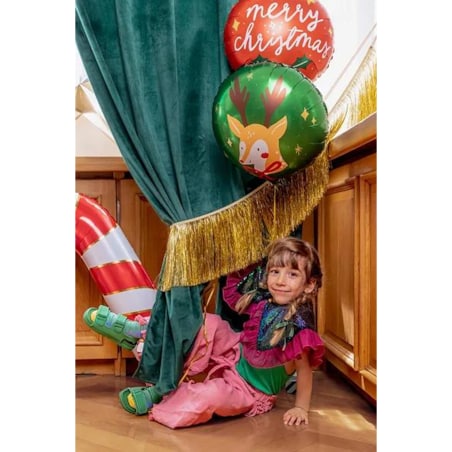Balon foliowy Merry Christmas, 45 cm