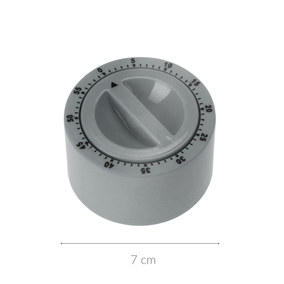 Minutnik z gumową powłoką, Ø 7 cm