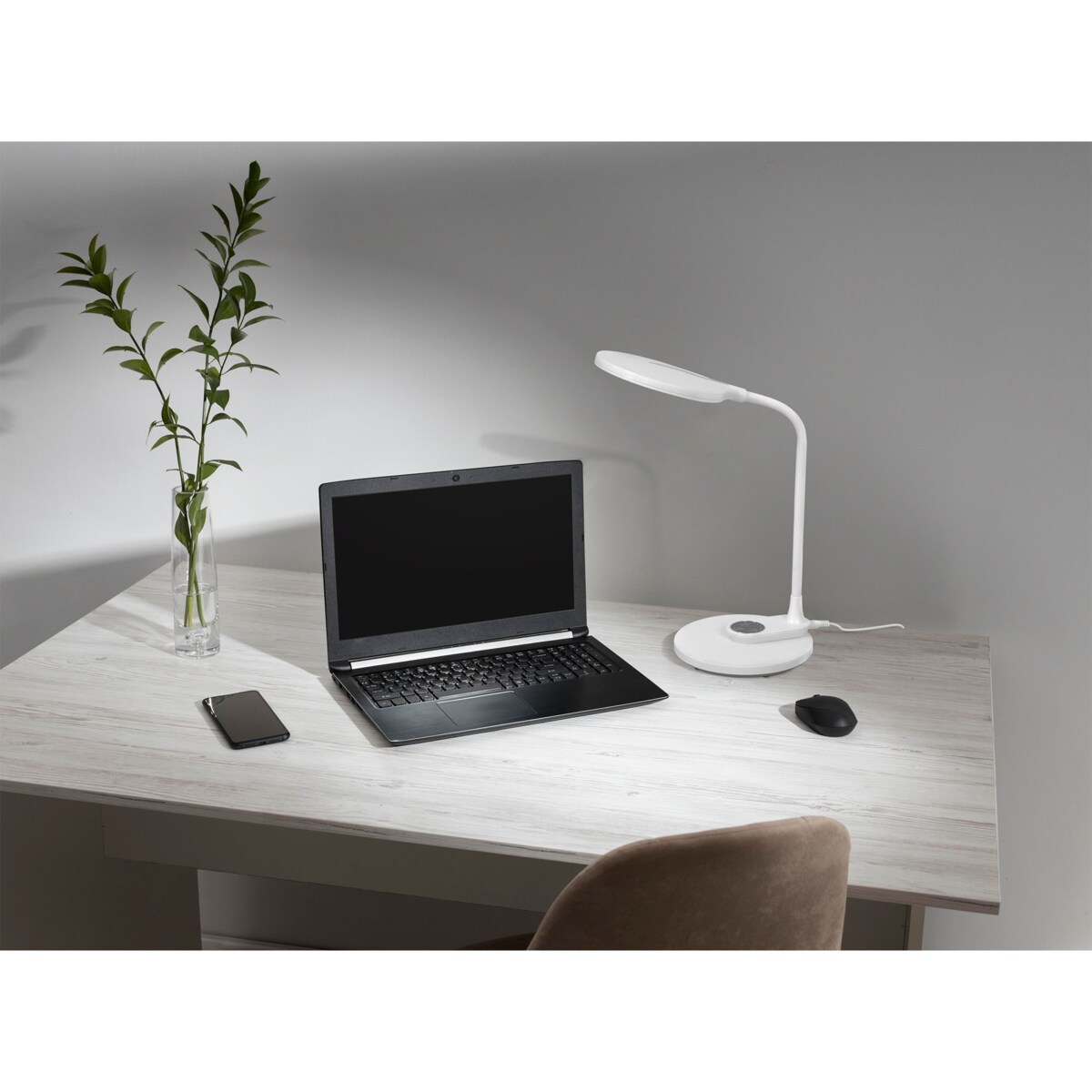 Lampka biurkowa K-BL1153 BIAŁY z serii GAJA