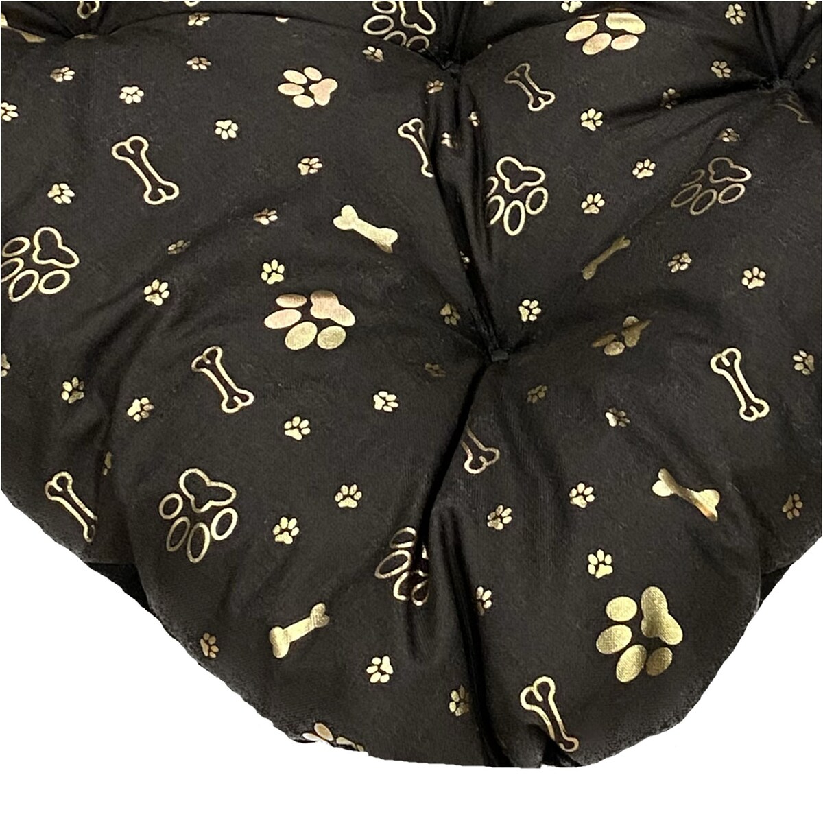 Legowisko Dla Psa Poduszka Posłanie Wytrzymałe 70X50 Cm Kość Złota