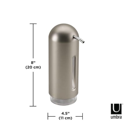 Dozownik do mydła srebrny Penguin, Umbra