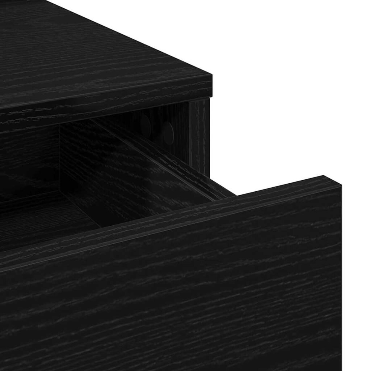 vidaXL Toaletka Czarny dąb 100 x 41 x 140 cm Materiał drewnopochodny