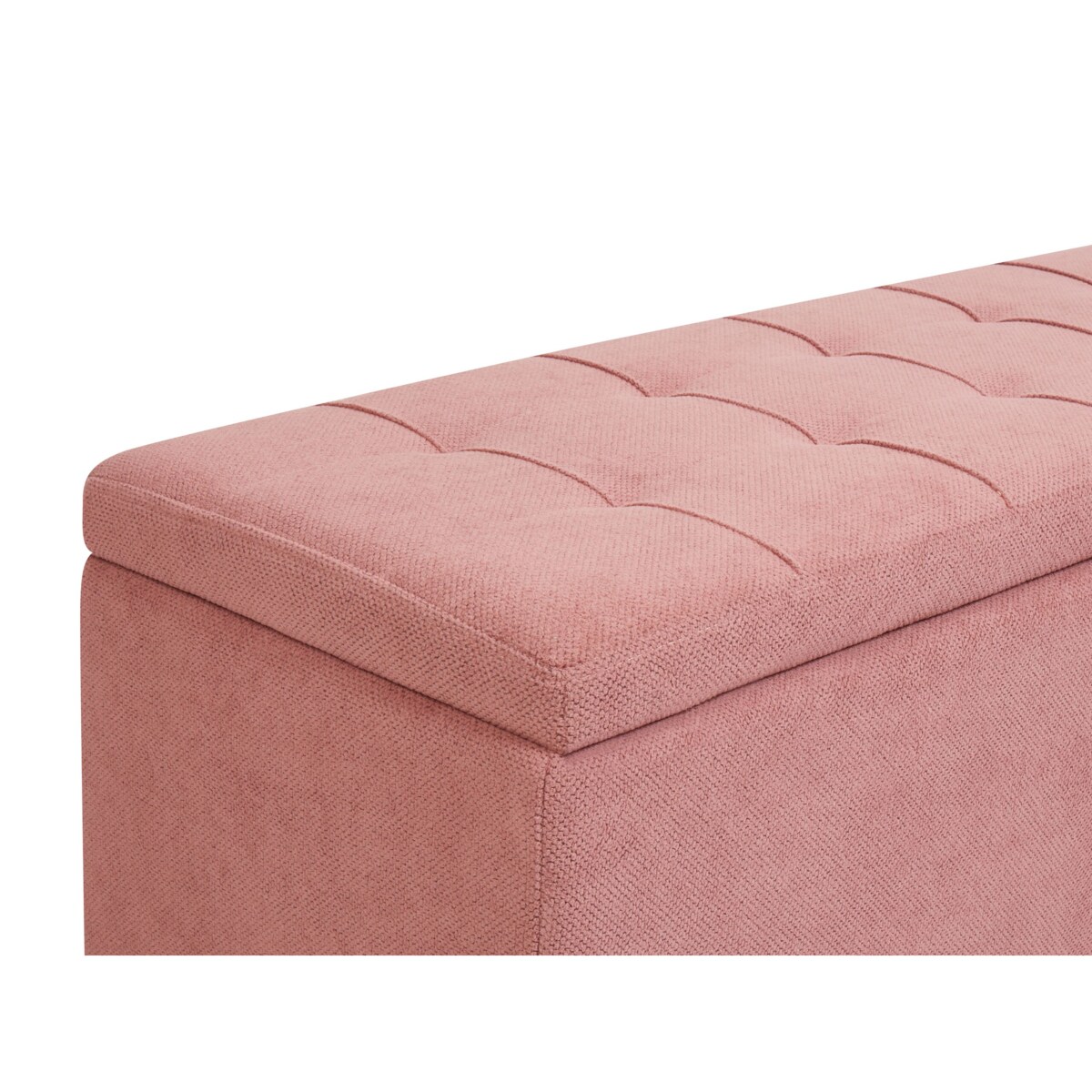 Otomana ze schowkiem OREM Różowy