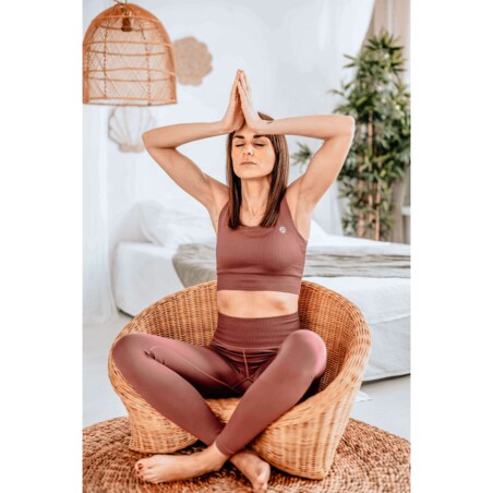 KRZESŁO DO JOGI INDIANA SZARY