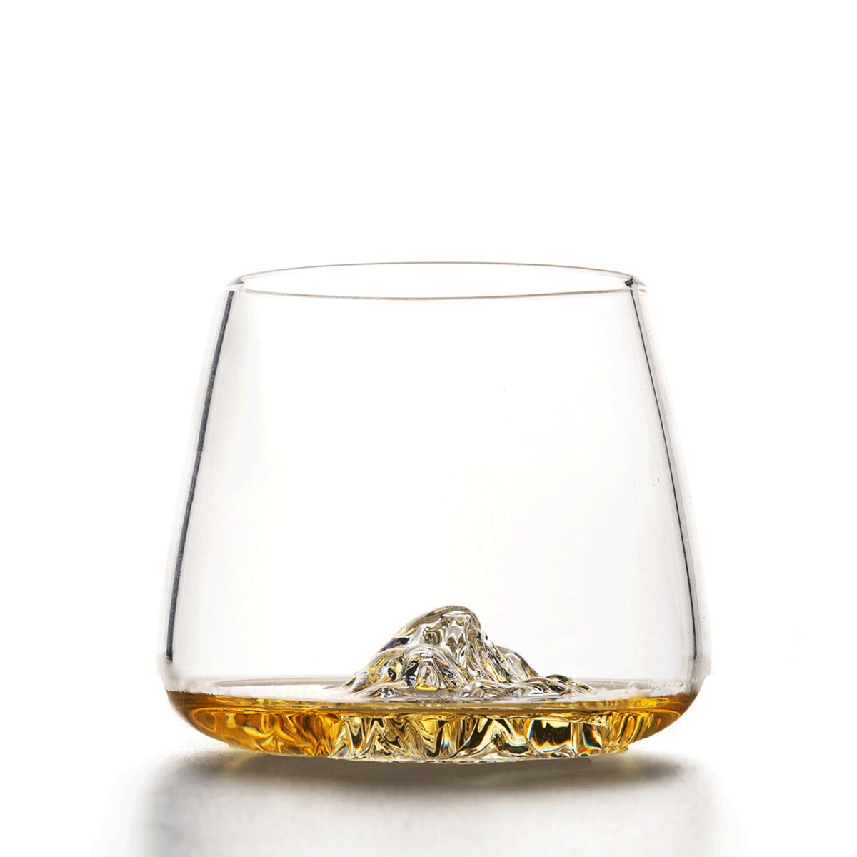 Zestaw 2 szklanek do whisky - Topographic - Mont Blanc & Everest