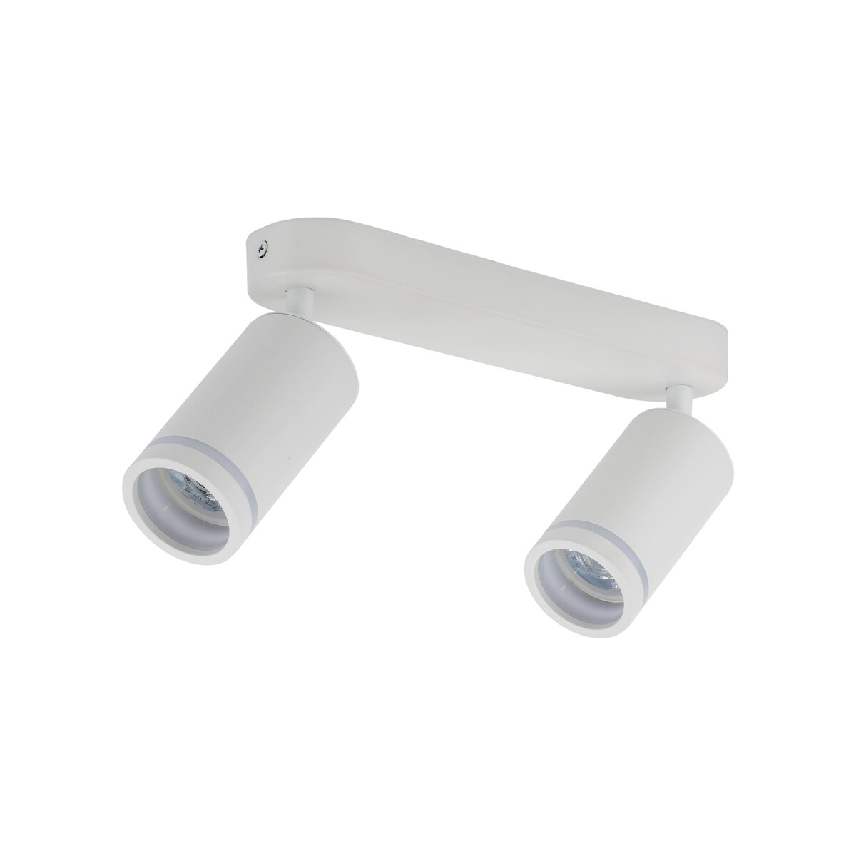 Lampa sufitowa reflektor spot JET WHITE 6913 TK Lighting biała 2xGU10 regulowana metalowa do salonu kuchni