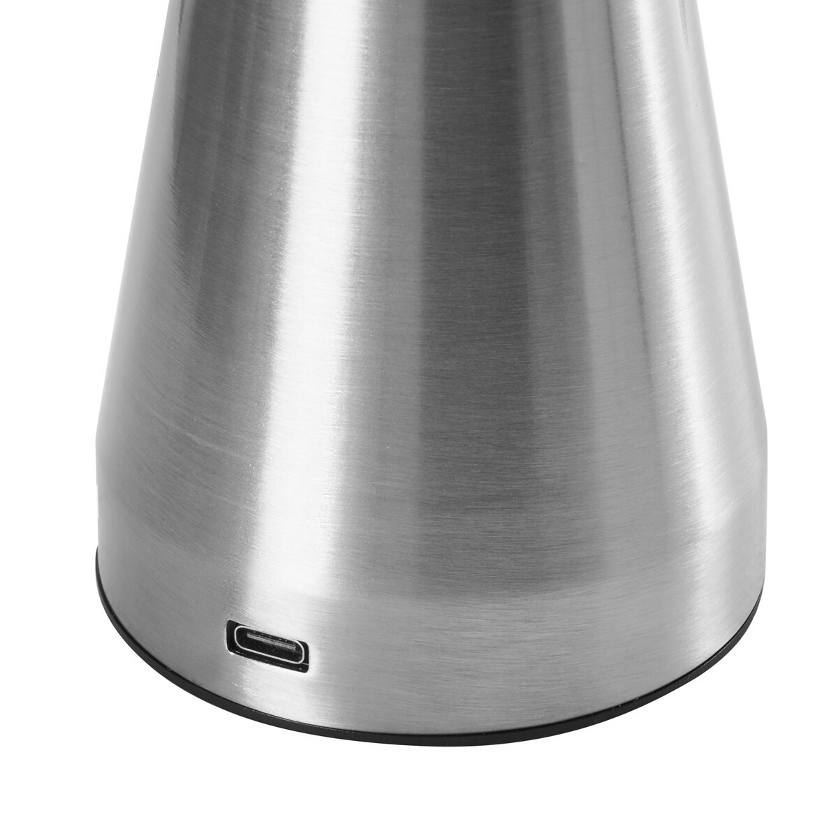 Zestaw 2 bezprzewodowych lamp stołowych LED KULFO Ze ściemniaczem Metal Srebrny