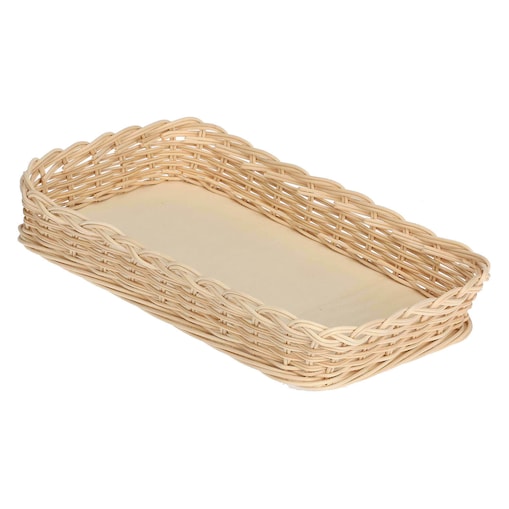 Wiklinowy kosz na naczynie do zapiekania Midollino - Brązowy, 35 cm