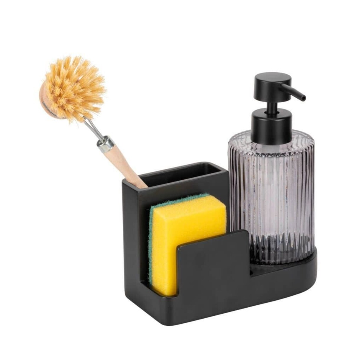 Organizer łazienkowy 17x16x7,5cm z dozownikiem 420 ml APINA