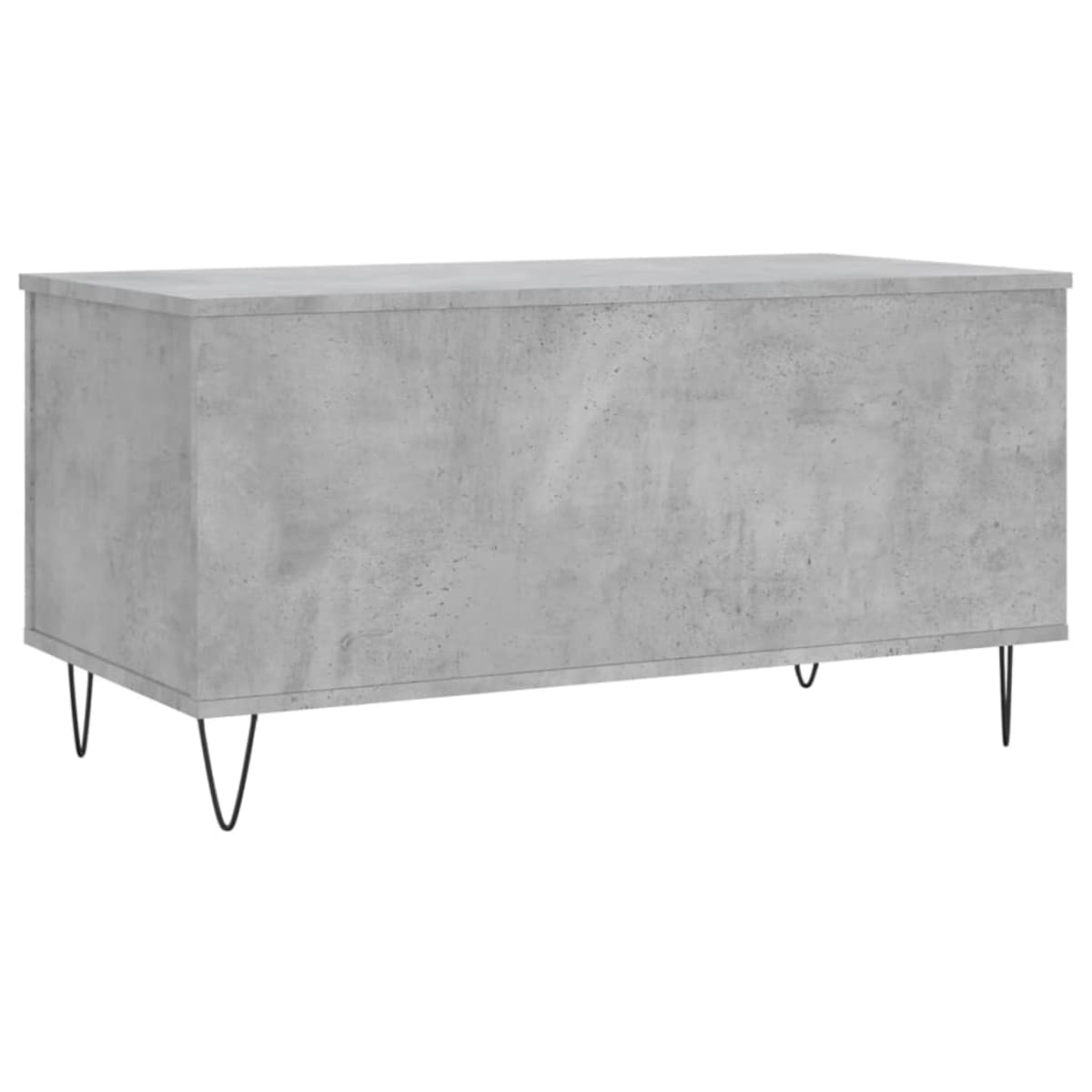 vidaXL Stolik kawowy, szarość betonu, 90x44,5x45 cm
